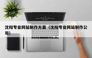 永新沈阳专业网站制作方案（沈阳专业网站制作公司）